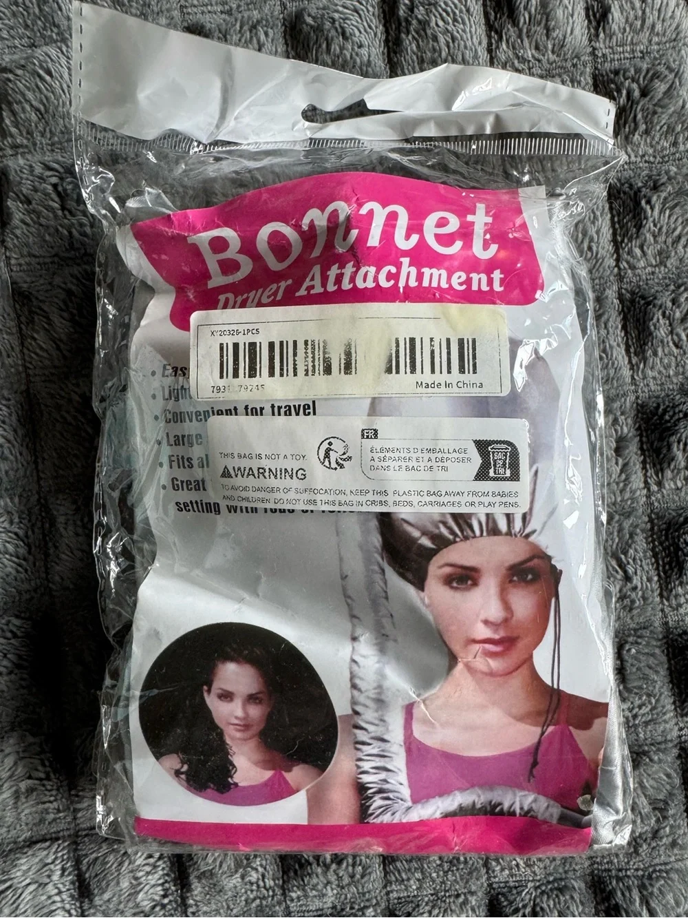 2/$20 NWT Dryer Bonnet Attachment Funnel for Women Hair